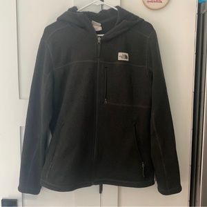 Mens zip up Denali hooded sweatshirt.